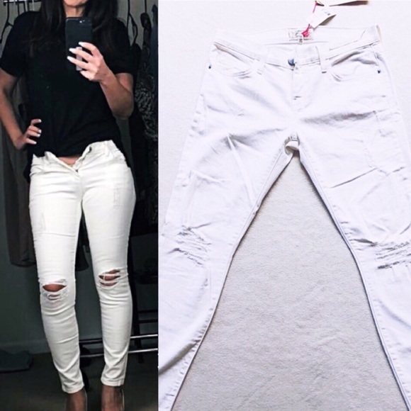 Current/Elliott Denim - Current /Elliott DISTRESSED DENIM Jeans SZ 26